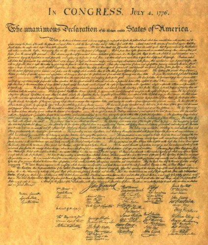 В Великобритании обнаружили вторую копию Декларации независимости США