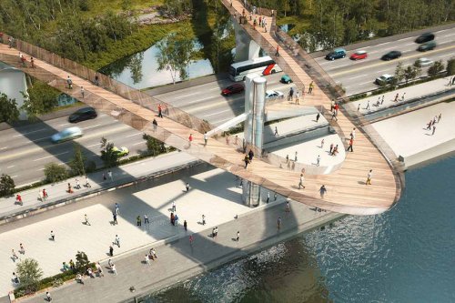 «Парящий» мост в Москве может стать рекордсменом Книги Гиннеса