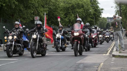 В Германии на параде байкеров собрались около 4 тысяч мотоциклистов