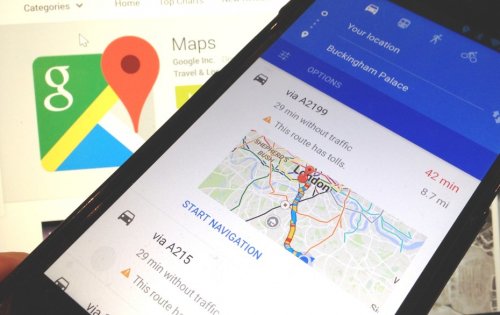 Google Maps поможет автомобилистам найти припаркованное авто
