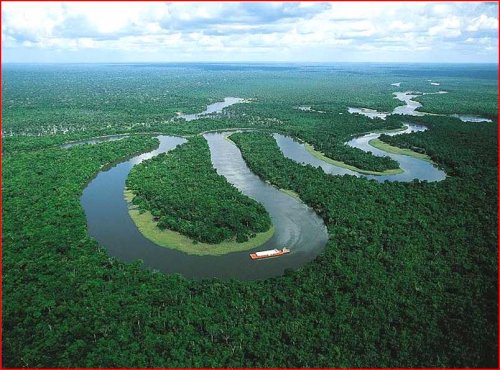 На месте Амазонии существовало древнее море