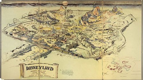 Первая карта Диснейленда ушла с молотка за 708 000 долларов