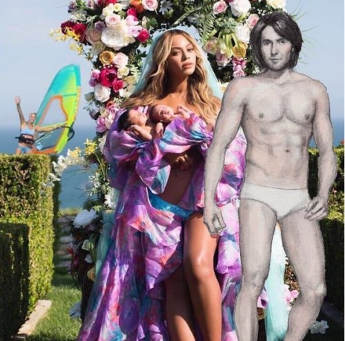 Малахов опубликовал странное фото с участием певицы Beyonce