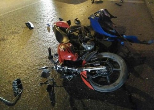 В Перми школьник на мотоцикле врезался в автомобиль