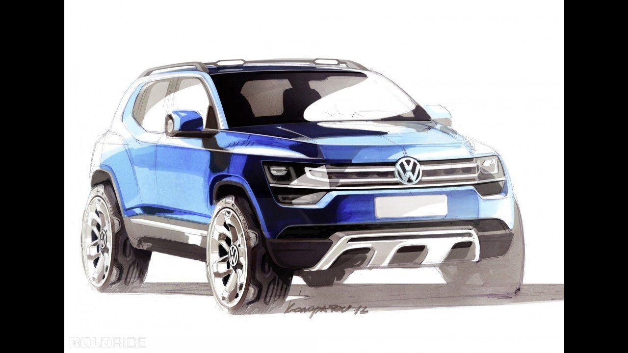 Volkswagen создаст новый кроссовер T-Track на базе хэтчбека Up!
