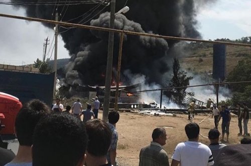 На асфальтобетонном заводе в Дагестане прогремел взрыв