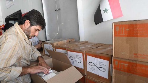 В онкоцентр Сирии военными РФ доставлено почти 300 кг лекарственных препаратов