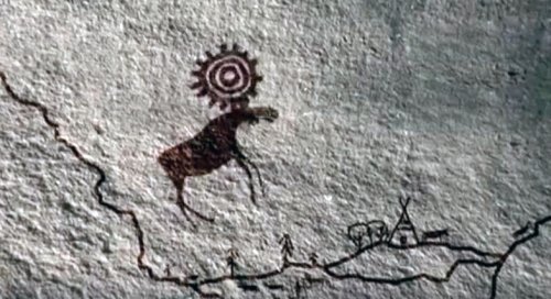 В каньоне Чако обнаружены петроглифы, датируемые 11 столетием