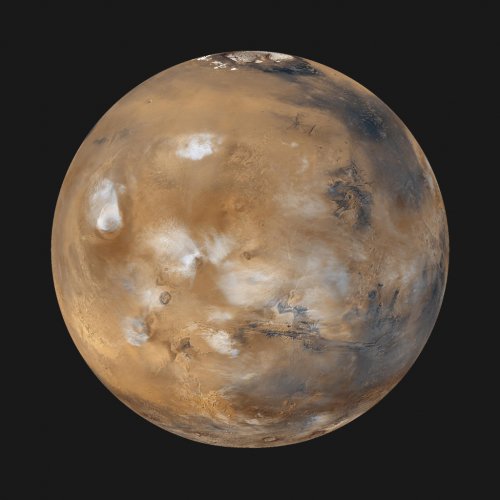 Роверу NASA удалось сфотографировать облака на Марсе