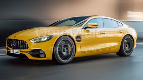 В сети опубликовали первые изображения седана Mercedes-AMG GT Sedan