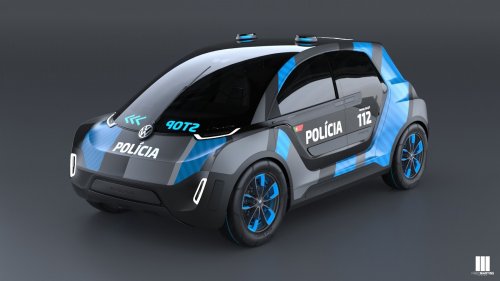 Представлен полицейский хэтчбек Volkswagen Interceptor