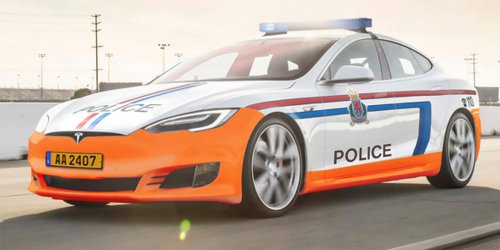 Автопарк полиции Люксембурга пополнит Tesla Model S