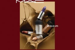 Косметический бренд «M.A.C.» вводит моду на металлические губы