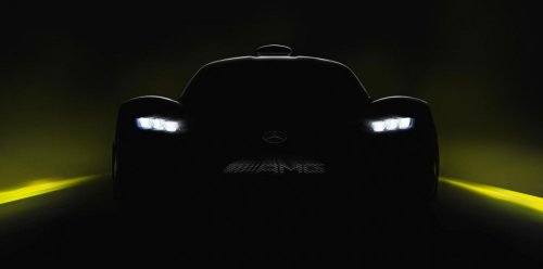 В сети появилось первое фото салона нового гиперкара Mercedes Project One