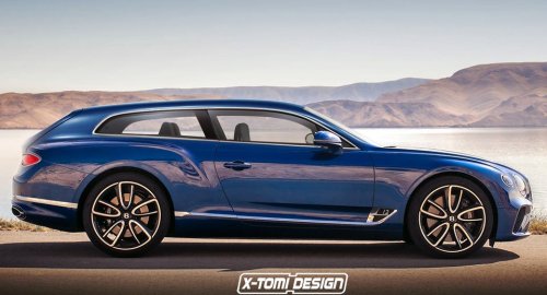 Новый Bentley Continental GT получил кузов Shooting Break