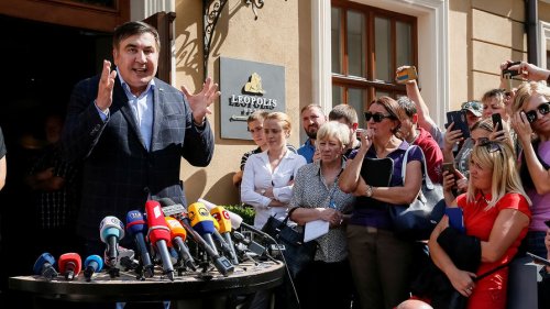 На Украине СМИ сообщили об исчезновении Саакашвили
