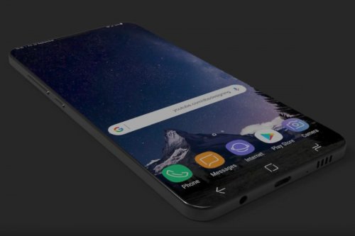Samsung анонсировал новый безрамочный смартфон