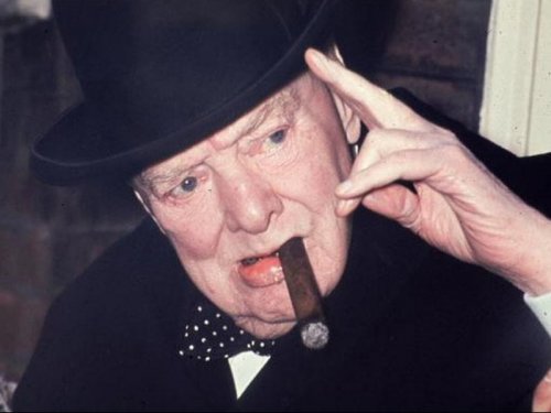 Недокуренная сигара Черчилля продалась за 12 тысяч долларов