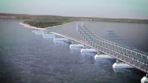 Американские беспилотники обнаружены в районе строительства Крымского моста