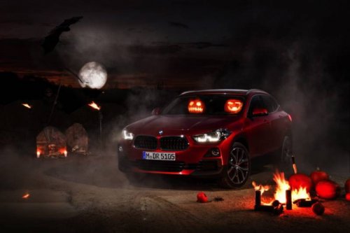 BMW X2 получил новый дизайн в честь Хэллоуина