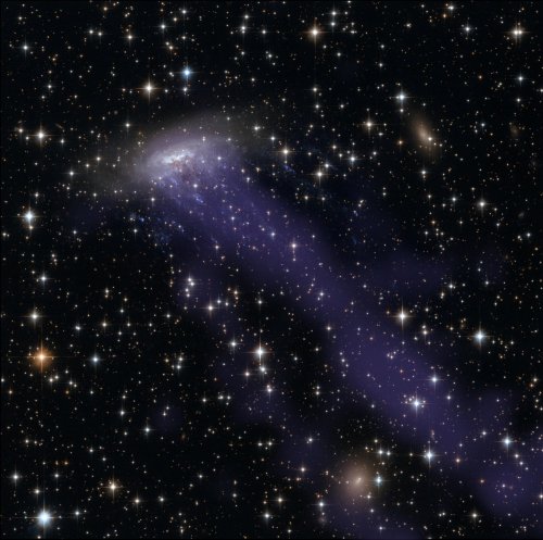 Ученые обнаружили самую древнюю во Вселенной спиральную галактику