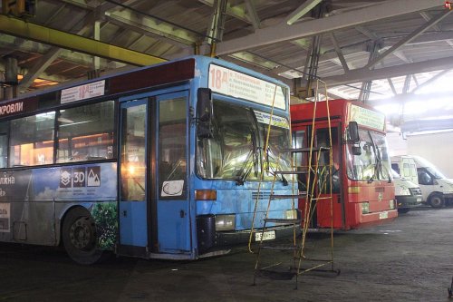 Саратовские автобусы подготавливают к зиме