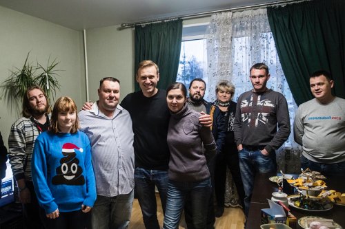 Алексей Навальный поделился первыми фотографиями из Ижевска
