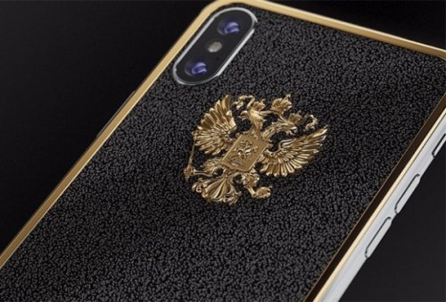 В России создали iPhone X с черной икрой стоимостью 2,4 млн рублей