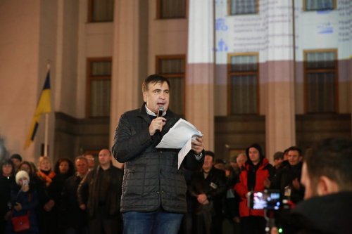 Саакашвили заявил, что Порошенко отдал приказ на его арест