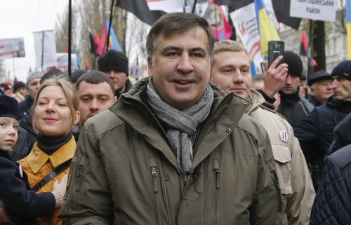 Михаила Саакашвили задержали на крыше его дома в Киеве