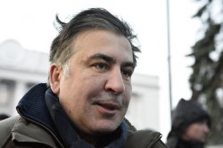 Михаил Саакашвили попытался помыться в гостинице «Киев»