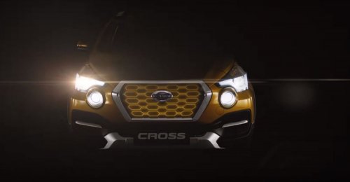 Бюджетный кроссовер Datsun Cross показали на официальном видеоролике