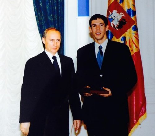 Алексей Панин опубликовал архивный снимком с Владимиром Путиным