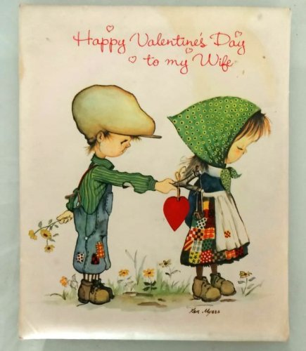 Почти 40 лет британец дарит своей жене одну и ту же открытку на День Валентина