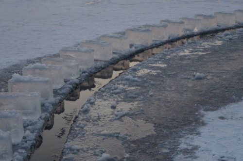 120-метровую ледяную карусель соорудил житель Финляндии