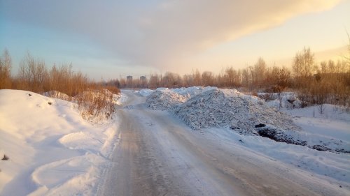 Жители Ульяновска борются с незаконным вывозом снега