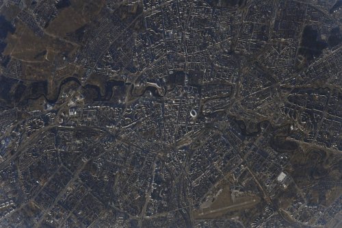 Космонавт Антон Шкаплеров показал снимок Минска из космоса