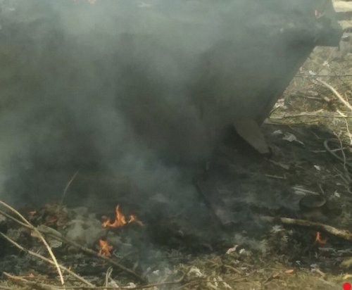В Кемерово во время пожара могла пострадать многодетная семья