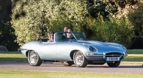 Королева подарила Jaguar E-Type Concept Zero на свадьбу принцу Гарри