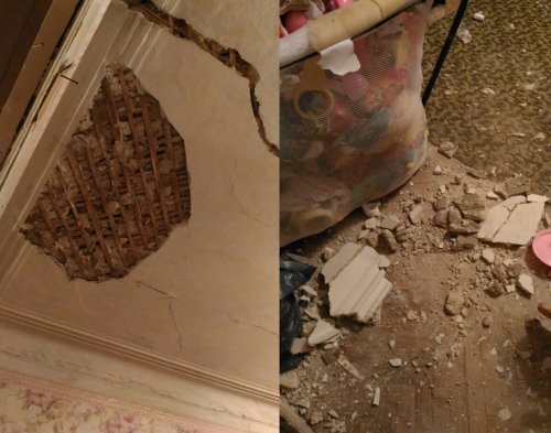 В Санкт-Петербурге жильцы столетнего дома боятся его обрушения