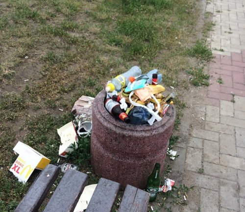 «Но вы держитесь»: В Омске нет бюджета на борьбу с мусором