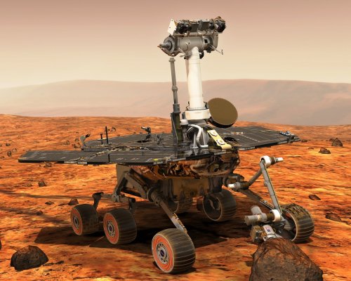 Марсоход Opportuniti потерялся в пыльной буре