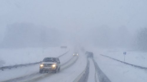 Движение авто в Красноярском крае ограничено из-за снега
