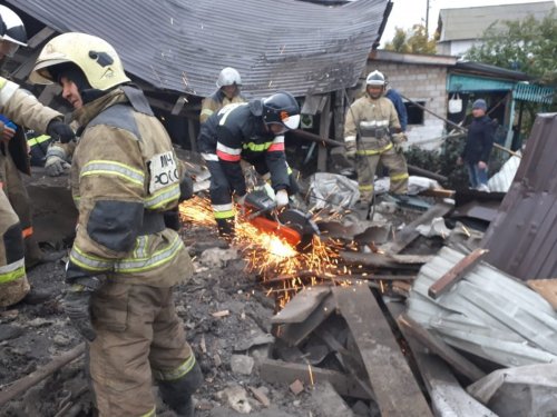 В Башкирии взрыв газа разрушил жилой дом и унес жизни двух человек