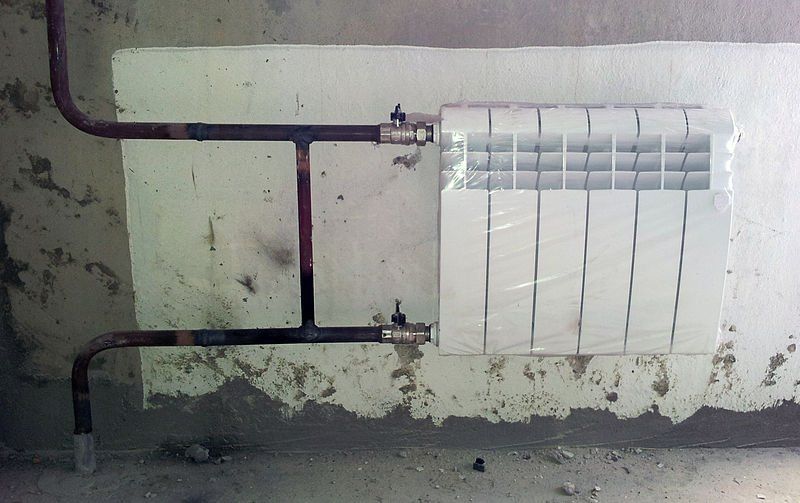 боковое подключение радиаторов отопления