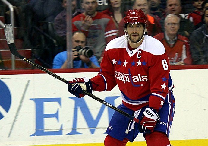 Александр Овечкин вышел на третье место в НХЛ по количеству голов забитых в пустые ворота