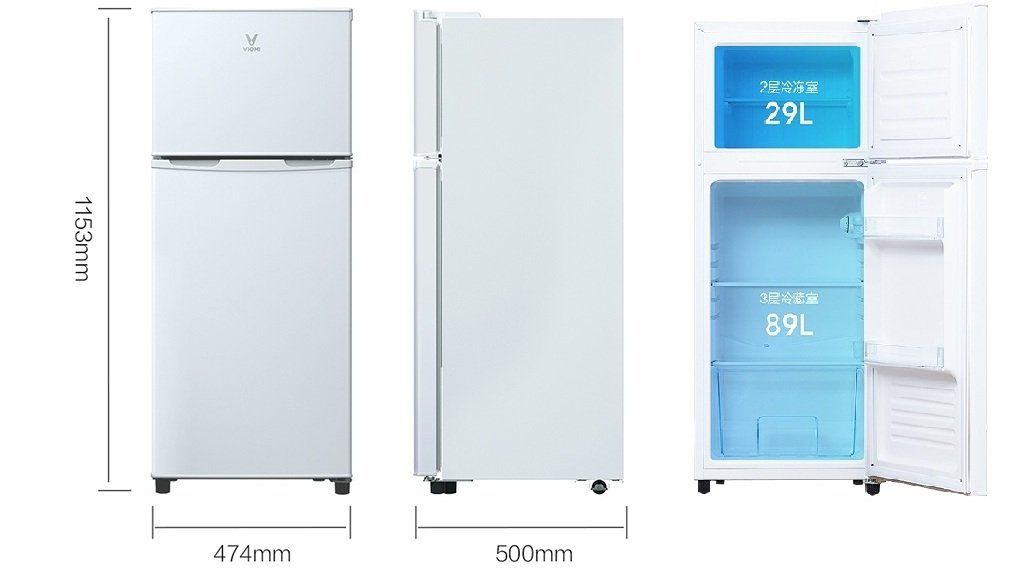 Xiaomi представила экономичный холодильник за 100 долларов