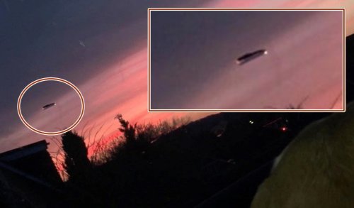 Жители Великобритании сняли на видео необычный НЛО