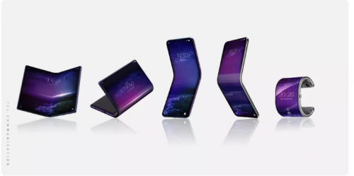 TCL анонсировала выпуск пяти смартфонов с гибкими экранами