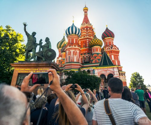 В 2018 году Москву посетило около 23,5 млн туристов